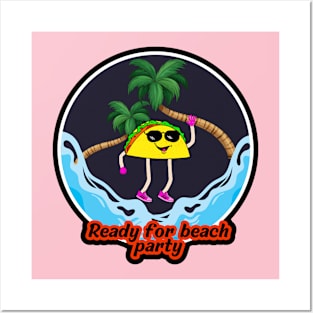 Ready for beach party Posters and Art